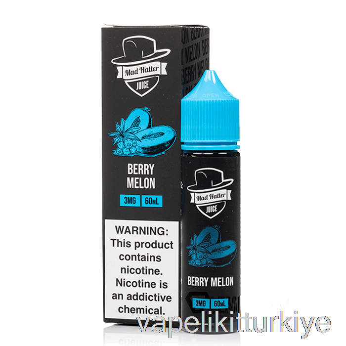 Vape Kalem Vape Mate Berry Kavun - çılgın şapkacı - 60ml 6mg